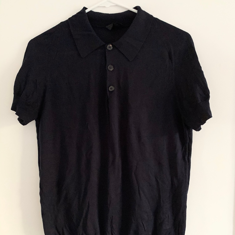 Lanvin Silk Polo
